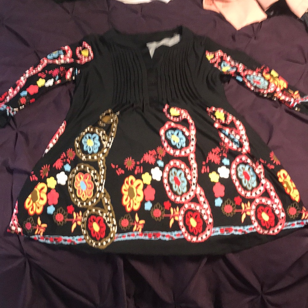Floral tunic